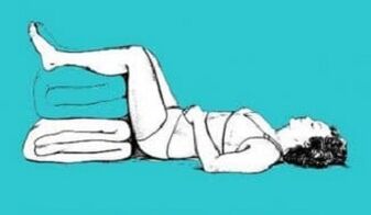 drža med poslabšanjem torakalne osteohondroze